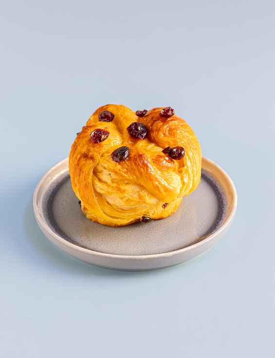 Brioche cranberries